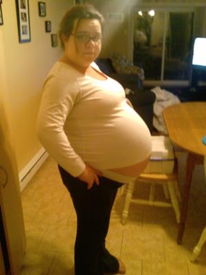 34 weeks pregnant. 34 weeks with identical girls.