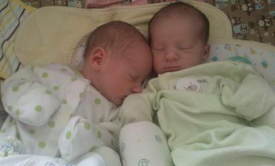 Regan Anne on the left, Henry Ryan on the right
