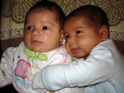 Caterina & Gianluca (6 weeks old)