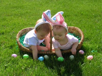 Who said there aren't 2 Easter Bunnies?