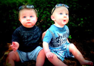 Barrett and Braylan (8 months)      