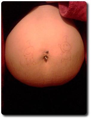 beautiful belly