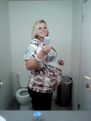 Sorry, at my dr appo. at 30 weeks