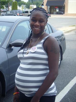 7 Months @ my baby shower