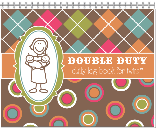 double duty log book for twins