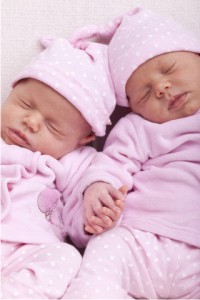 Identical Twin Baby Girls