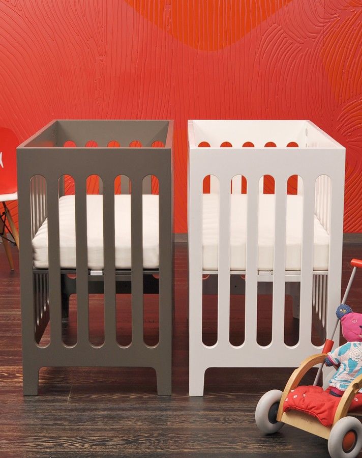 two cribs for twins