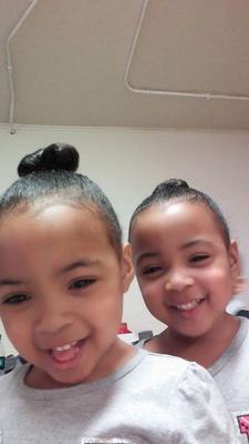 My 4 yr old twins lydiah and keziah