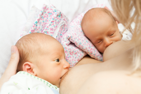 breastfeeding premature twins