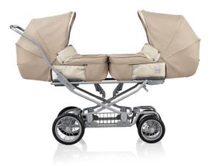 twin pram stroller