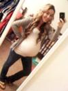 This is me a few days ago i'm on my 37th week.  