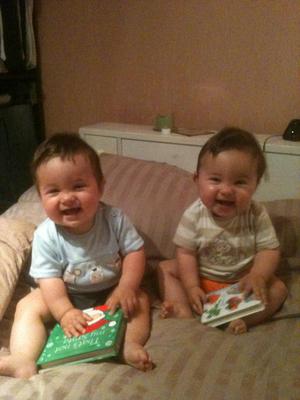 We're not laughing at you Mummy .... honest! 