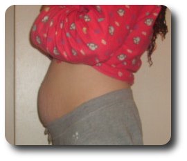 my twin belly