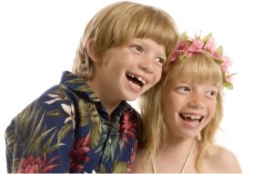 Fraternal Boy and Girl Twin Kids