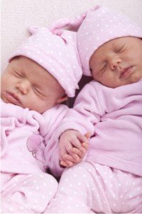 Identical Twin Baby Girls
