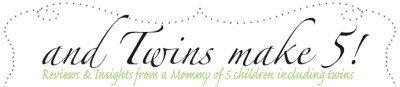 And Twins Make 5 Logo